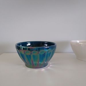Anthropologie Lustered Latte Bowl